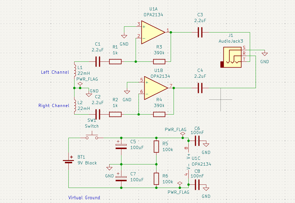 Circuit Design of the Electrosluch