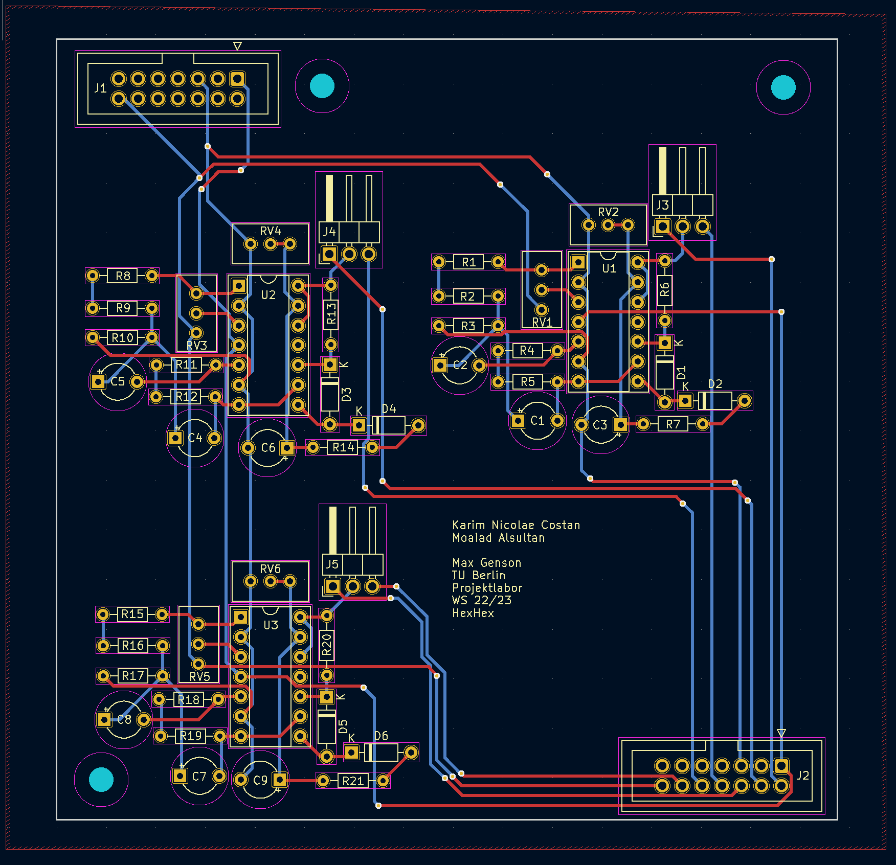 PCB Design of the Electrosluch